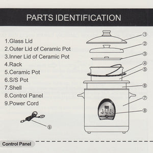 EMCT1007 Cooker Parts